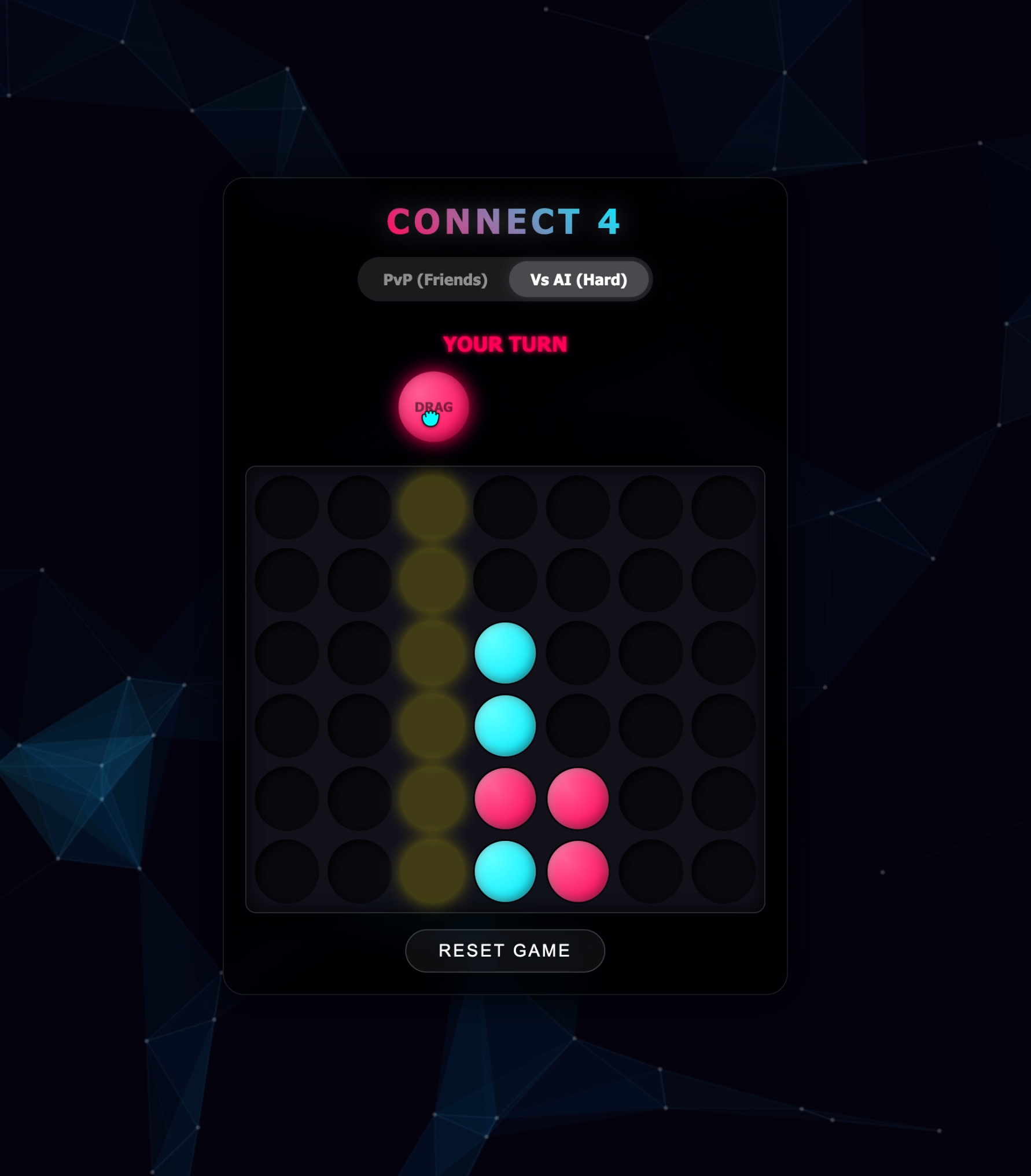 Connect 4 AI lEnhanced Screenshot